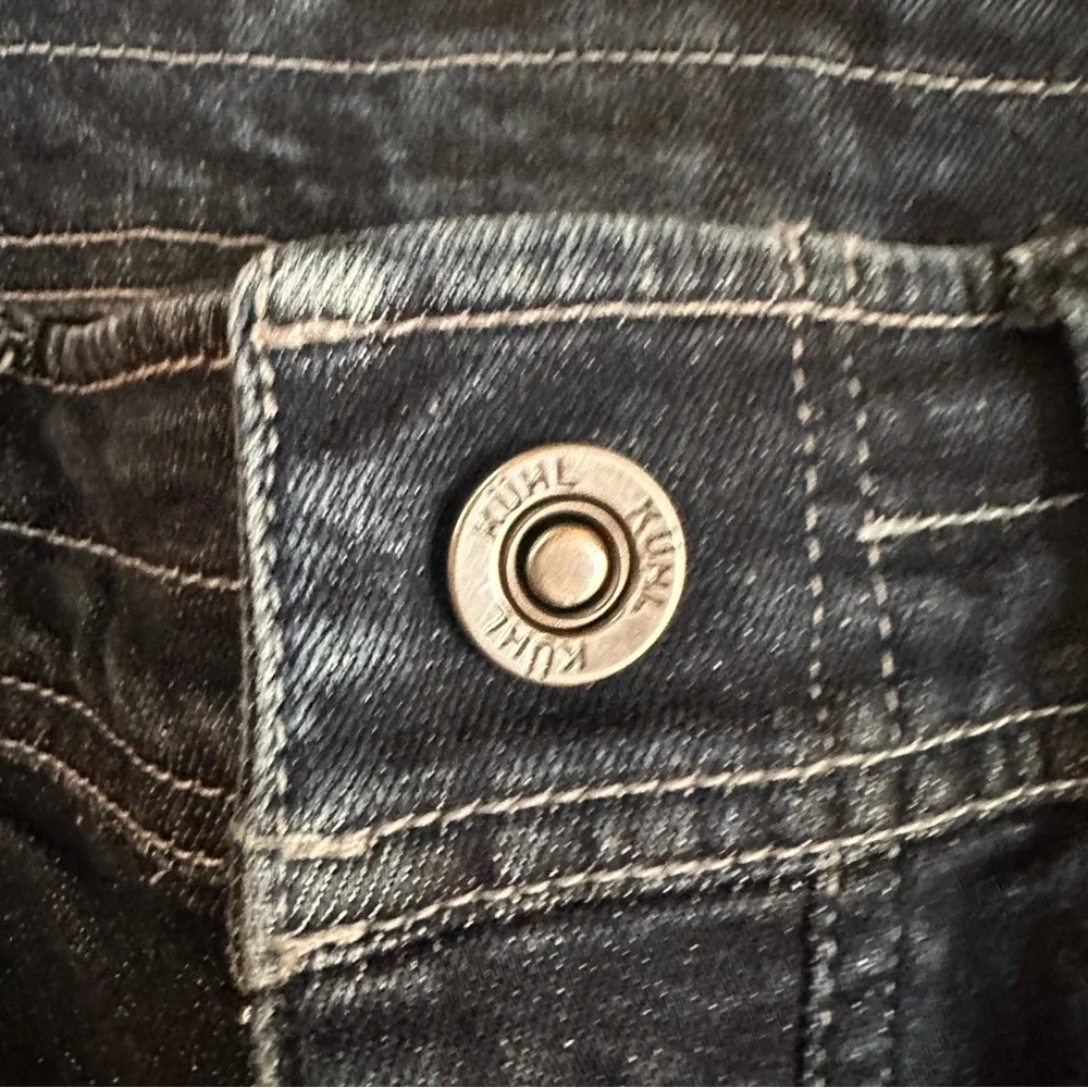 KUHL Dark Blue Denim Jeans - Picture 7 of 9